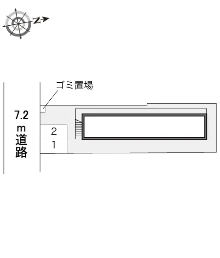 広島市中区江波二本松１丁目 月極駐車場